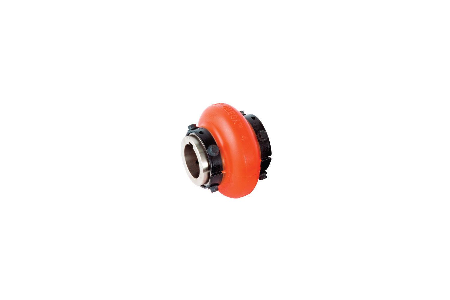 Acoplamiento con elemento elastomérico flexible, libre de lubricación, con torques hasta 340K lb-in y ejes de hasta 9in en diámetro.